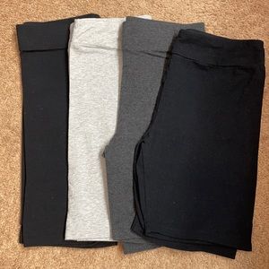 4 pair forever 21 bike shorts.